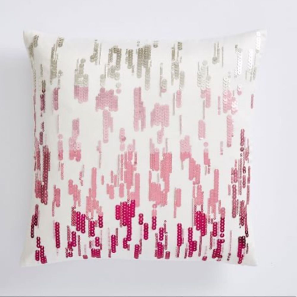 Pottery Barn Monique Lhuillier Sequin Pillow Cover